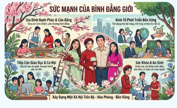 Bình đẳng giới -Chìa khoá của hạnh phúc, nền tảng của một xã hội văn minh